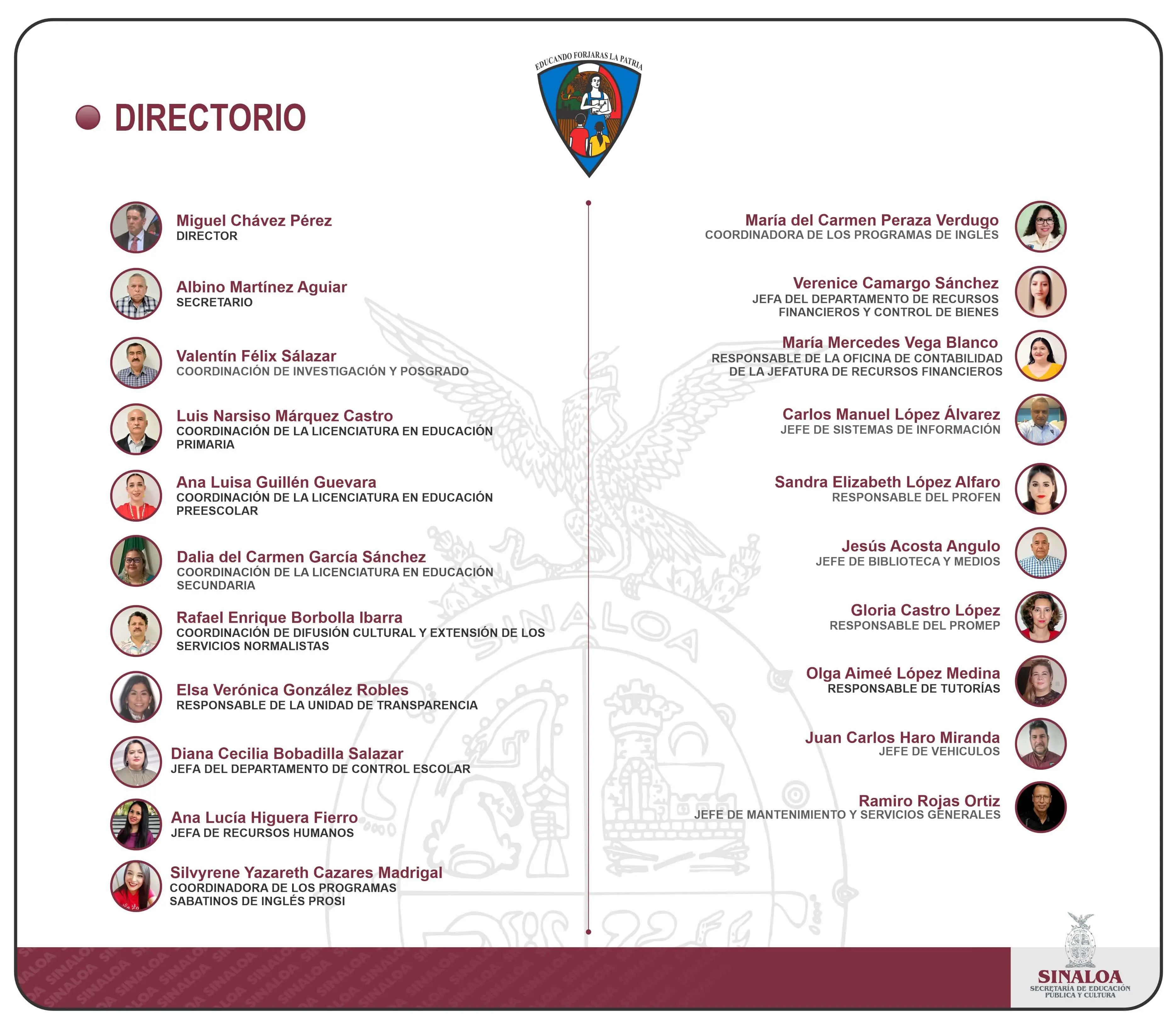 Directorio Institucional